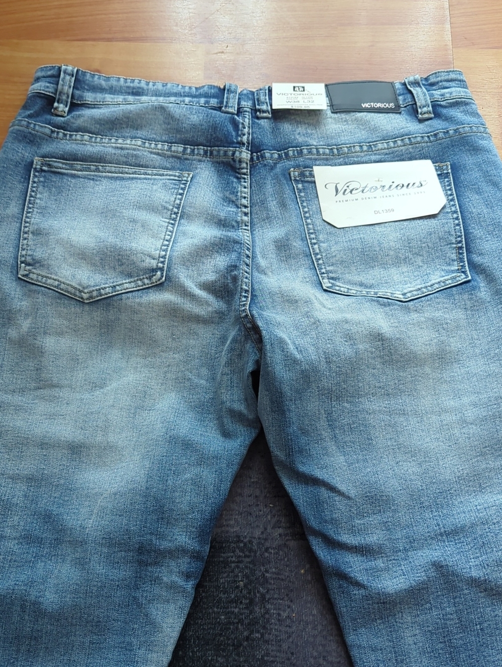 Victorious Slim Men’s Jeans - Light Blue